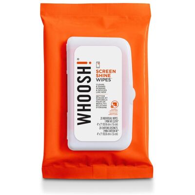 Kit de limpeza Whoosh! - Toalhas para telas de smartphones Kit de limpeza Whoosh! - Toalhas para telas de smartphones