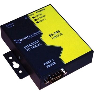 Brainboxes ES-246 Netzwerkkarte - RS232, Ethernet, 100 Mbit/s Brainboxes ES-246 Netzwerkkarte - RS232, Ethernet, 100 Mbit/s