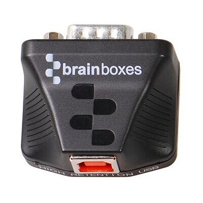 Brainboxes US-320 USB RS-422/485 Adapter - Schwarz Brainboxes US-320 USB RS-422/485 Adapter - Schwarz