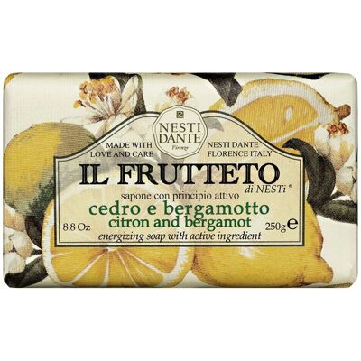 Nesti Dante Il Frutteto Citron & Bergamot Sæbe Bar (250 g) Nesti Dante Il Frutteto Citron & Bergamot Sæbe Bar (250 g)