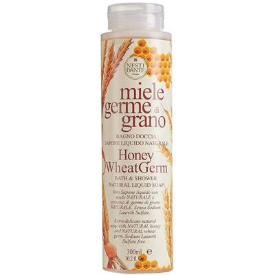 Nesti Dante Sapone Liquido Miele Germe di Grano - Gel Doccia Naturale - 300ml Nesti Dante Sapone Liquido Miele Germe di Grano - Gel Doccia Naturale - 300ml