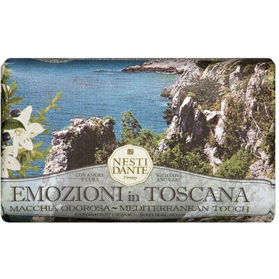 Nesti Dante Emozioni en Toscane Savon Naturel - Touch Méditerranéen - Nettoyants Visage - Publicité Nesti Dante Emozioni en Toscane Savon Naturel - Touch Méditerranéen - Nettoyants Visage - Publicité