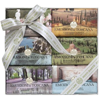 Nesti Dante Emozioni en Toscane - Coffret Cadeau - Savons Naturels - Publicité Nesti Dante Emozioni en Toscane - Coffret Cadeau - Savons Naturels - Publicité