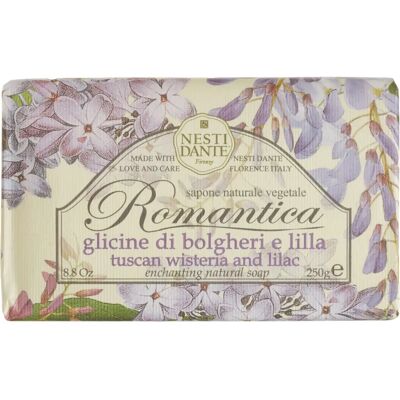 Nesti Dante Romantica Sapone al Glicine & Lilla Toscano (250 g) Nesti Dante Romantica Sapone al Glicine & Lilla Toscano (250 g)
