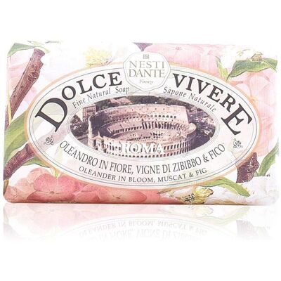 Nesti Dante Dolce Vivere Fijn Natuurlijke Zeep - Rome - Oleander, Muscat & Figuur - 250g Nesti Dante Dolce Vivere Fijn Natuurlijke Zeep - Rome - Oleander, Muscat & Figuur - 250g