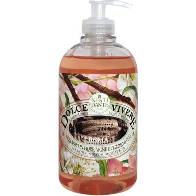 Nesti Dante Dolce Vivere Roma Oleandro Fico Sapone Liquido - 500ml Nesti Dante Dolce Vivere Roma Oleandro Fico Sapone Liquido - 500ml