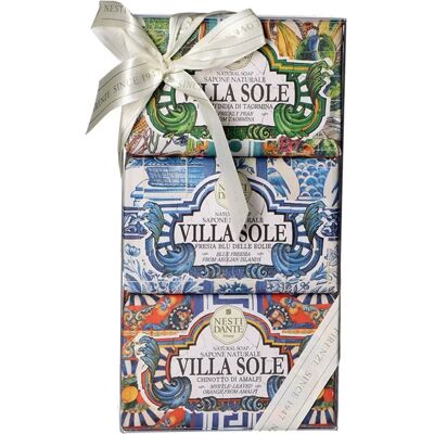 Nesti Dante Villa Sole Cadeauset - Natuurlijke Italiaanse zepen Nesti Dante Villa Sole Cadeauset - Natuurlijke Italiaanse zepen