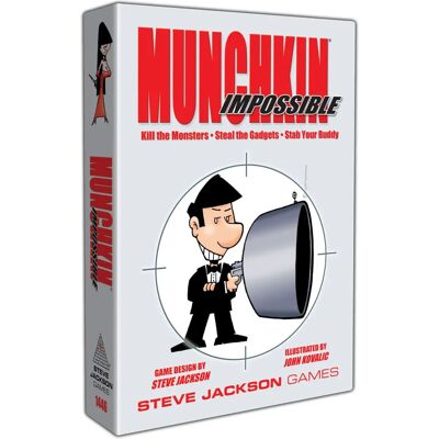 Steve Jackson Games Munchkin Impossible 3 to 6 Players Ages 10 Years and Up Steve Jackson Games Munchkin Impossible 3 to 6 Players Ages 10 Years and Up