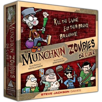Steve Jackson Games Munchkin Zombies Deluxe - Jeu de société Steve Jackson Games Munchkin Zombies Deluxe - Jeu de société