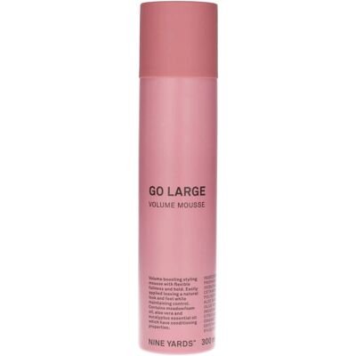 Nine Yards Go Large Volumen Mousse - Styling Behandlung Nine Yards Go Large Volumen Mousse - Styling Behandlung