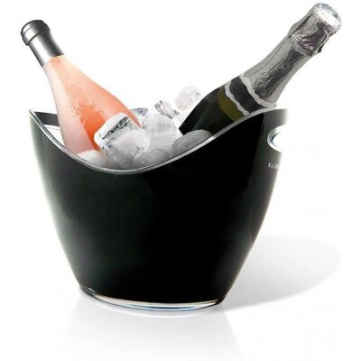 Vin Bouquet Black Wine Cooler - Holds 2 Bottles Vin Bouquet Black Wine Cooler - Holds 2 Bottles