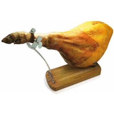 Vin Bouquet Fij 002 - Support pour jambon en bambou et acier - Support pour jambon Vin Bouquet Fij 002 - Support pour jambon en bambou et acier - Support pour jambon