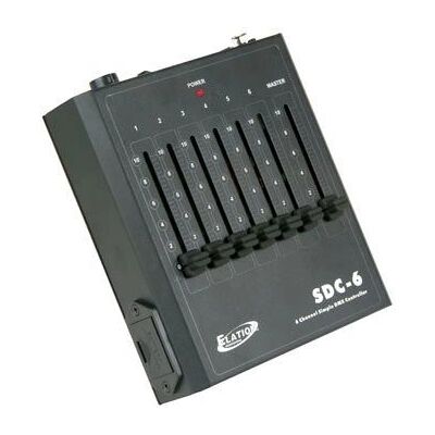 American DJ - SDC-6 Faderdesk V2 - 6 DMX channels - DMX controller American DJ - SDC-6 Faderdesk V2 - 6 DMX channels - DMX controller