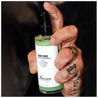 Tonique de Rasage Baxter of California - 120 ml - Apaisant et Hydratant - Publicité Tonique de Rasage Baxter of California - 120 ml - Apaisant et Hydratant - Publicité