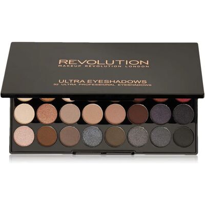 Makeup Revolution Ultra Øjenskyggepalette - Flawless 2 - 32 Ulv Professionel Makeup Revolution Ultra Øjenskyggepalette - Flawless 2 - 32 Ulv Professionel