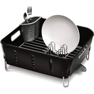 Simplehuman Black Dish Rack - Dish Rack Simplehuman Black Dish Rack - Dish Rack