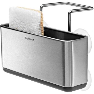 simplehuman KT1134 - Sink Caddy, Brushed Stainless Steel simplehuman KT1134 - Sink Caddy, Brushed Stainless Steel