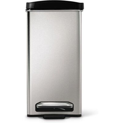 simplehuman CW1180 - Rectangular Steel Trash Can - 10L simplehuman CW1180 - Rectangular Steel Trash Can - 10L