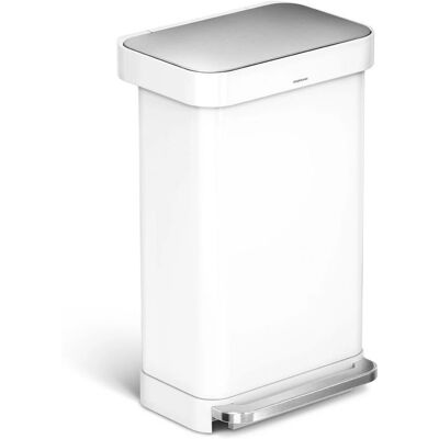Simplehuman Edelstahl Pedal Abfalleimer 45L - Mülleimer Simplehuman Edelstahl Pedal Abfalleimer 45L - Mülleimer