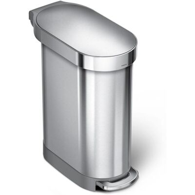 Poubelle à pédale Simplehuman Slim 45 L - CW2044 - Publicité Poubelle à pédale Simplehuman Slim 45 L - CW2044 - Publicité