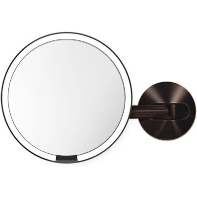 Simplehuman Bronze Sensor Kosmetikspiegel - 5x Vergrößerung - Wandmontage Simplehuman Bronze Sensor Kosmetikspiegel - 5x Vergrößerung - Wandmontage