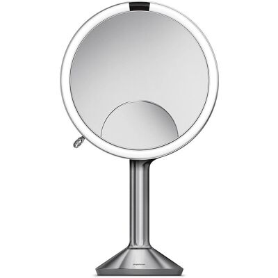 simplehuman Sminkreflektor - Szenzor, 20cm, keféltacél simplehuman Sminkreflektor - Szenzor, 20cm, keféltacél