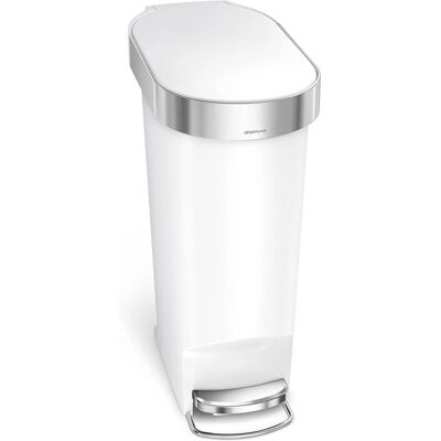 Simplehuman CW13 - CW1392 Blanc 40 L - Publicité Simplehuman CW13 - CW1392 Blanc 40 L - Publicité