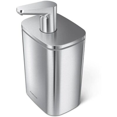 Simplehuman Stainless Steel Soap Dispenser - 473ml - Durable & Easy Refill Simplehuman Stainless Steel Soap Dispenser - 473ml - Durable & Easy Refill