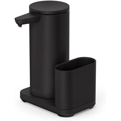 Dispenser de săpun negru simplehuman - Sem contato, 414 ml Dispenser de săpun negru simplehuman - Sem contato, 414 ml