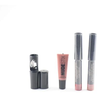 Nudestix Nude y Rojo Labios Picantes - Set de Labios Nudestix Nude y Rojo Labios Picantes - Set de Labios