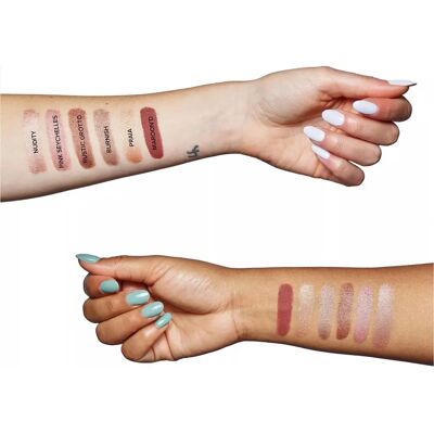 NUDESTIX Nude Beach 6-Piece Eye Pencil Palette - Eye Pencil Palette NUDESTIX Nude Beach 6-Piece Eye Pencil Palette - Eye Pencil Palette