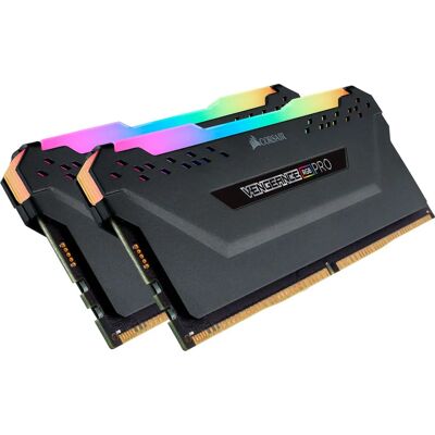Corsair Vengeance RGB PRO DDR4 Valon Tehostuspaketti - Musta Corsair Vengeance RGB PRO DDR4 Valon Tehostuspaketti - Musta