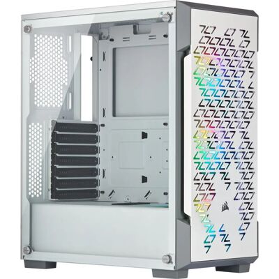 Boîtier PC Corsair iCUE 220T RGB Airflow - Noir - Tour Moyenne ATX Boîtier PC Corsair iCUE 220T RGB Airflow - Noir - Tour Moyenne ATX