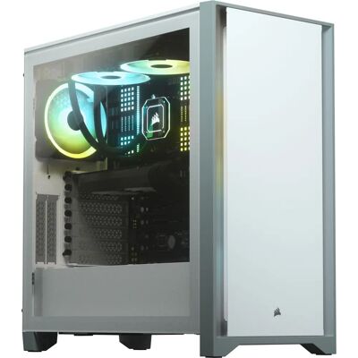 Boîtier PC Corsair 4000D Blanc Mid Tower Boîtier PC Corsair 4000D Blanc Mid Tower