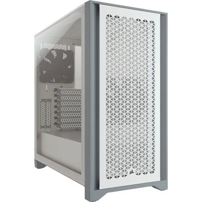 Corsair 4000D Airflow Midi Tower Gehäuse - Weiß Corsair 4000D Airflow Midi Tower Gehäuse - Weiß