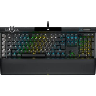 Corsair K100 RGB Keyboard - Gaming, RGB, Mechanical Switches Corsair K100 RGB Keyboard - Gaming, RGB, Mechanical Switches