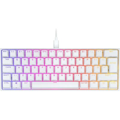 Corsair K65 RGB MINI - White - Mechanical Gaming Keyboard Corsair K65 RGB MINI - White - Mechanical Gaming Keyboard
