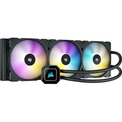 Enfriador de CPU líquida Corsair iCUE H170i ELITE CAPELLIX - Negro - Radiador 420mm Enfriador de CPU líquida Corsair iCUE H170i ELITE CAPELLIX - Negro - Radiador 420mm