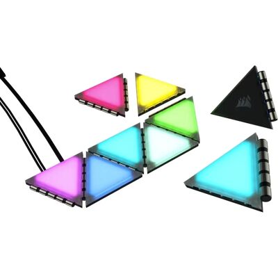 Corsair iCUE LC100 Grijs Verlichtingskit - Verlichtingskit Corsair iCUE LC100 Grijs Verlichtingskit - Verlichtingskit