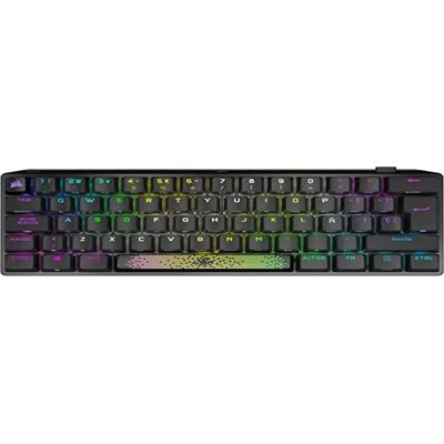 Teclado Mecánico Inalámbrico RGB Gaming Corsair K70 Pro Mini - Negro - Teclado para Juegos Teclado Mecánico Inalámbrico RGB Gaming Corsair K70 Pro Mini - Negro - Teclado para Juegos