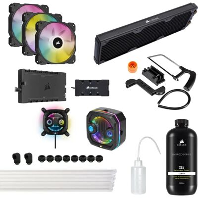 Zestaw chłodzenia cieczą Corsair XH303i RGB PRO - System chłodzenia wodnego Zestaw chłodzenia cieczą Corsair XH303i RGB PRO - System chłodzenia wodnego