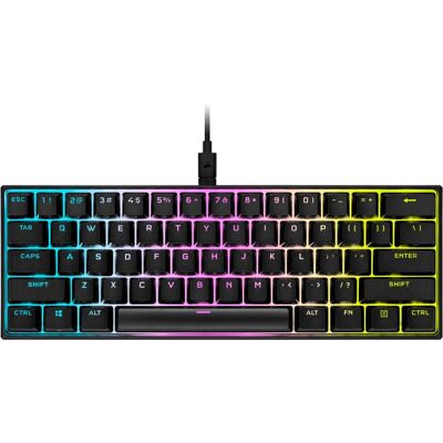 Corsair K65 RGB MINI 60% Mekanisk Gaming-Tangentbord - Svart, Spanska Corsair K65 RGB MINI 60% Mekanisk Gaming-Tangentbord - Svart, Spanska