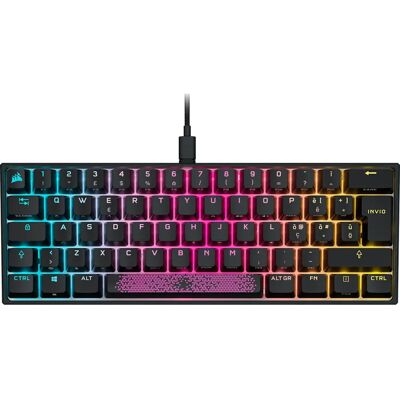 Corsair K65 Mini Tastiera da Gioco Meccanica RGB Compatta 60% Corsair K65 Mini Tastiera da Gioco Meccanica RGB Compatta 60%