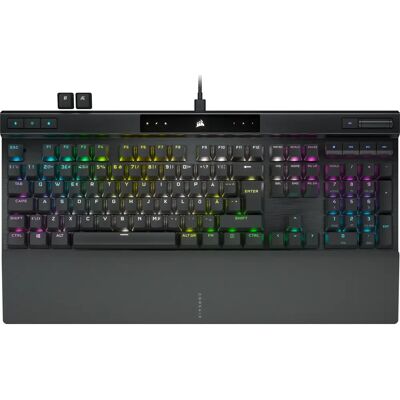 Corsair K70 PRO RGB Gaming-tangentbord - Optisk-mekanisk - Svart Corsair K70 PRO RGB Gaming-tangentbord - Optisk-mekanisk - Svart