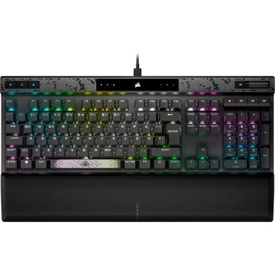 Clavier mécanique RGB gaming Corsair K70 MAX - Noir - Publicité Clavier mécanique RGB gaming Corsair K70 MAX - Noir - Publicité