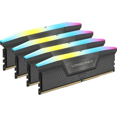 Corsair Vengeance RGB DDR5 64GB - Módulo de Memória de Alto Desempenho Corsair Vengeance RGB DDR5 64GB - Módulo de Memória de Alto Desempenho