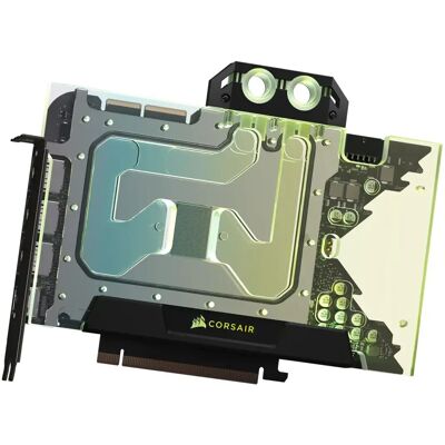 Corsair Hydro X Series XG5 RGB 30-Series Founders Edition GPU Water Cooler - Transparent Corsair Hydro X Series XG5 RGB 30-Series Founders Edition GPU Water Cooler - Transparent