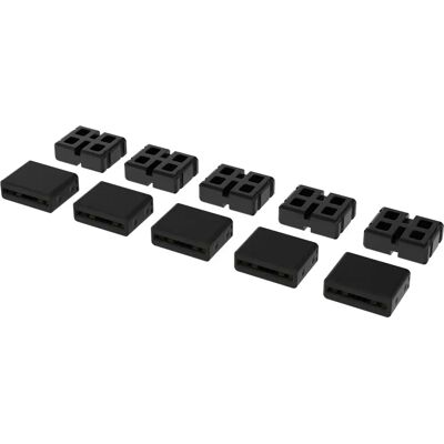 Corsair CL-9011125-WW Schwarzes iCUE LINK Verbindungssatz - Kühlsystemteile Corsair CL-9011125-WW Schwarzes iCUE LINK Verbindungssatz - Kühlsystemteile