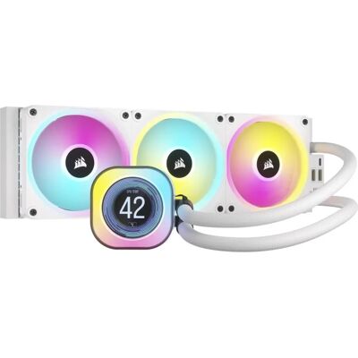 Corsair H150i LCD Weiß CPU-Kühler - 360mm RGB Wasserkühlung Corsair H150i LCD Weiß CPU-Kühler - 360mm RGB Wasserkühlung