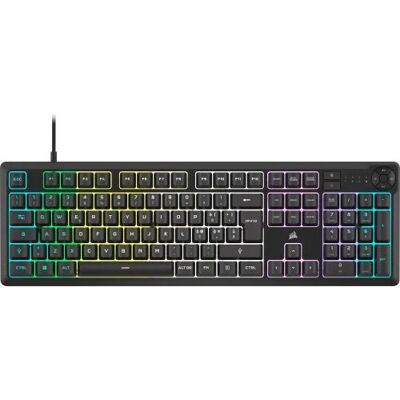 Tastiera Corsair K55 CORE RGB - Gaming, USB, Italiano, Nero Tastiera Corsair K55 CORE RGB - Gaming, USB, Italiano, Nero